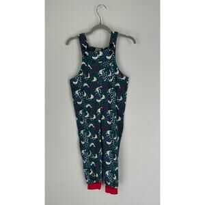 Frugi Parsnip Dungaree Blue Springtime Geese Unisex Kid 3-4Y Overalls New Cotton